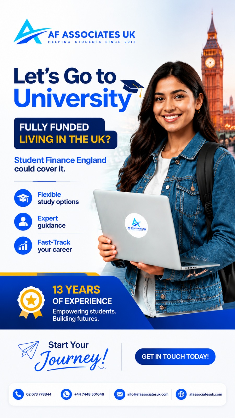 AF Associates UK Facebook ad from Jul 2, 2026