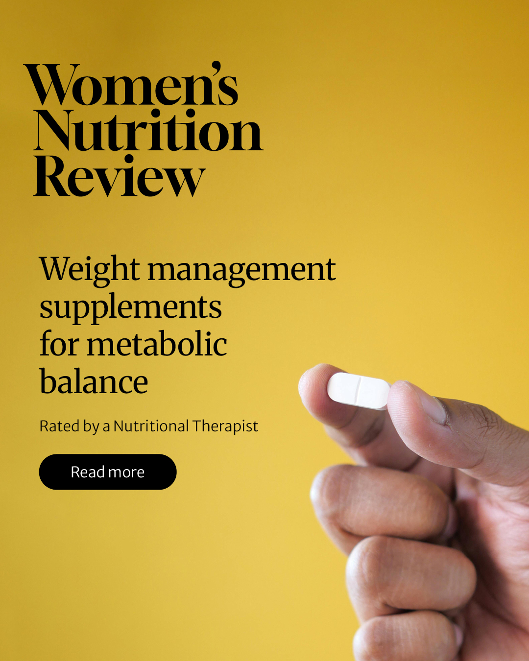 Women's Nutrition Review Facebook ad
