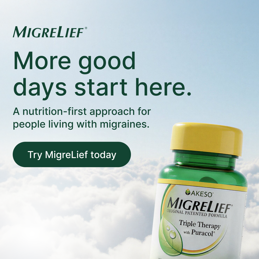 MigreLief Facebook ad