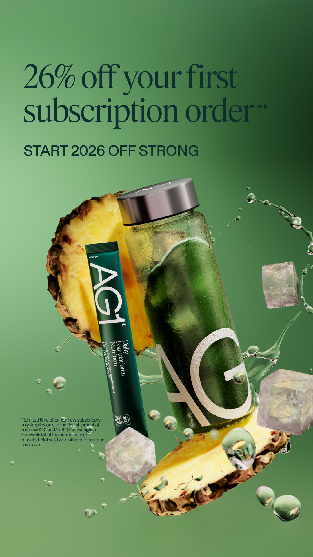 AG1 by Athletic Greens Facebook ad