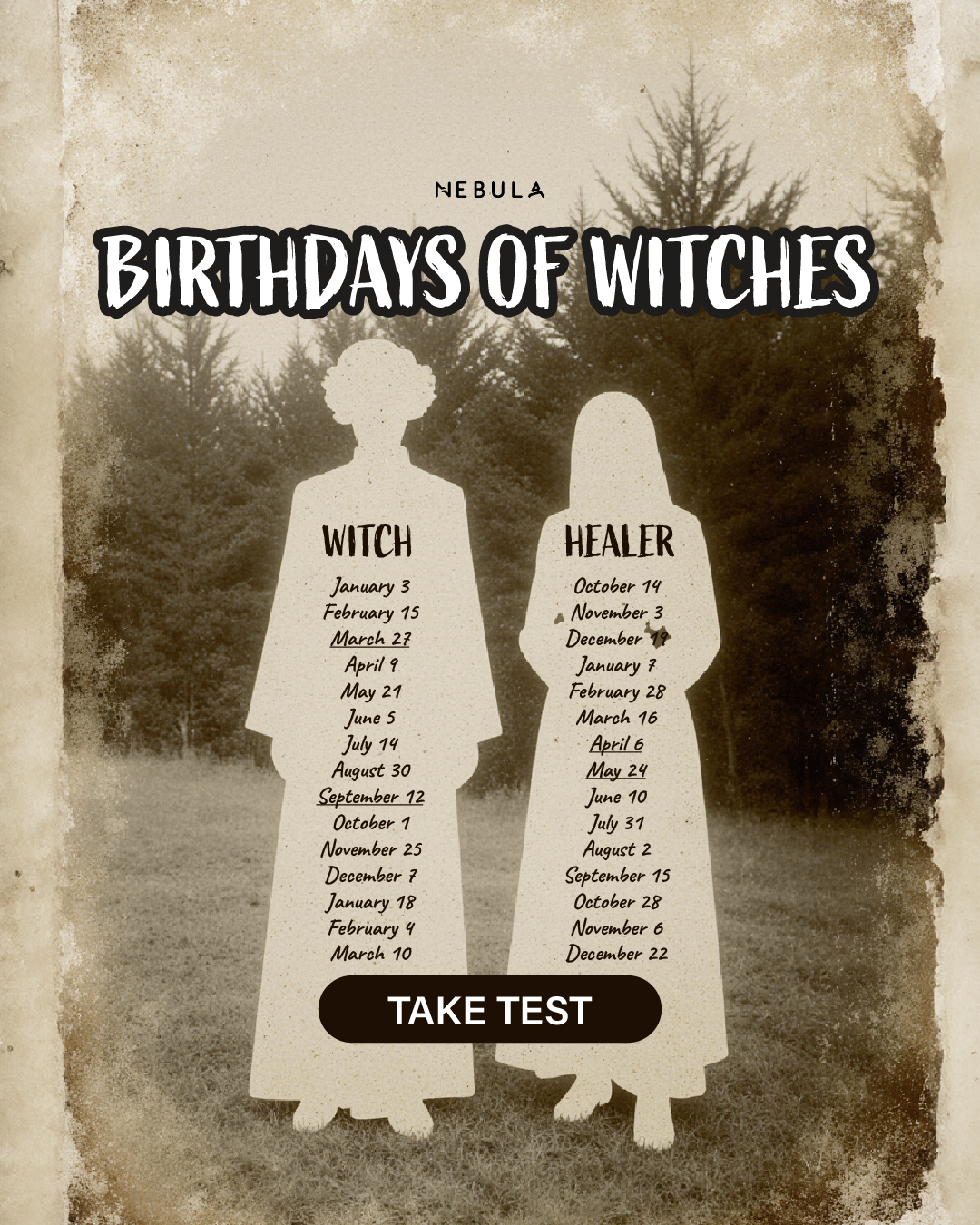 Nebula: Witch Power Reading Facebook ad