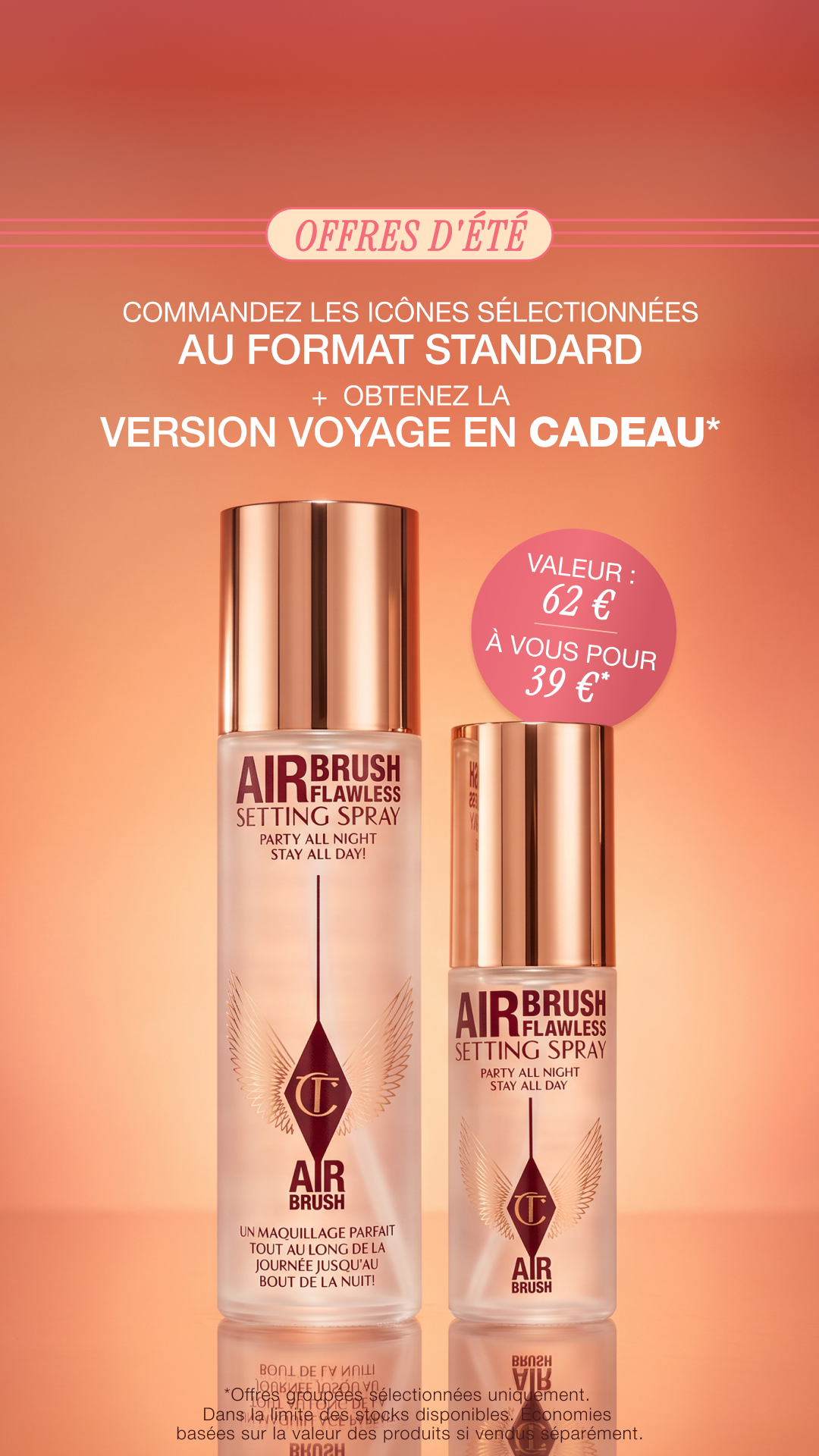Charlotte Tilbury Facebook ad