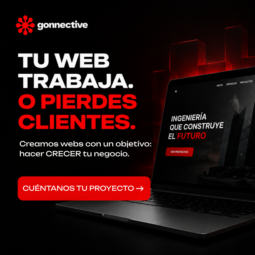 Gonnective Facebook ad: Consigue tu auditoría web GRATIS