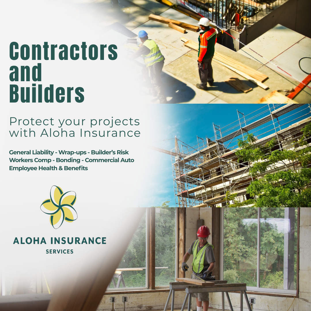 Kona Coast City Lifestyle Facebook ad: From liability to workers’ comp, Aloha Insurance tailors…