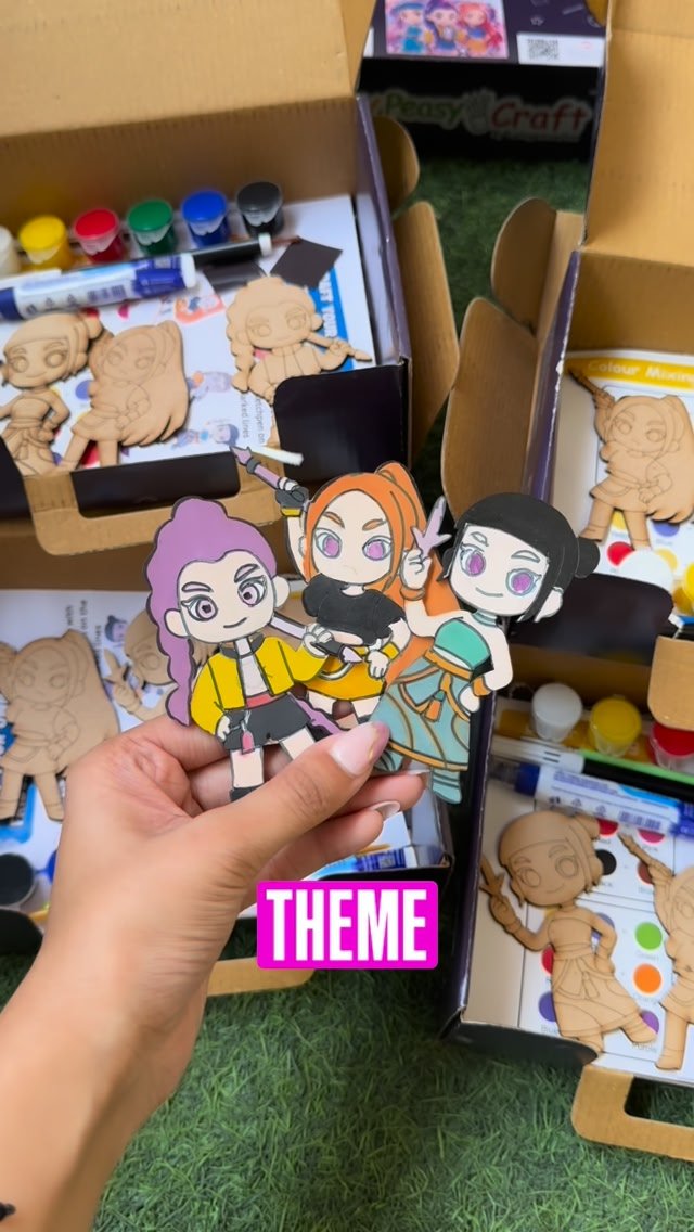Easypeasycraft Facebook ad: We’re going crazy packing K-pop DIY return gift…
