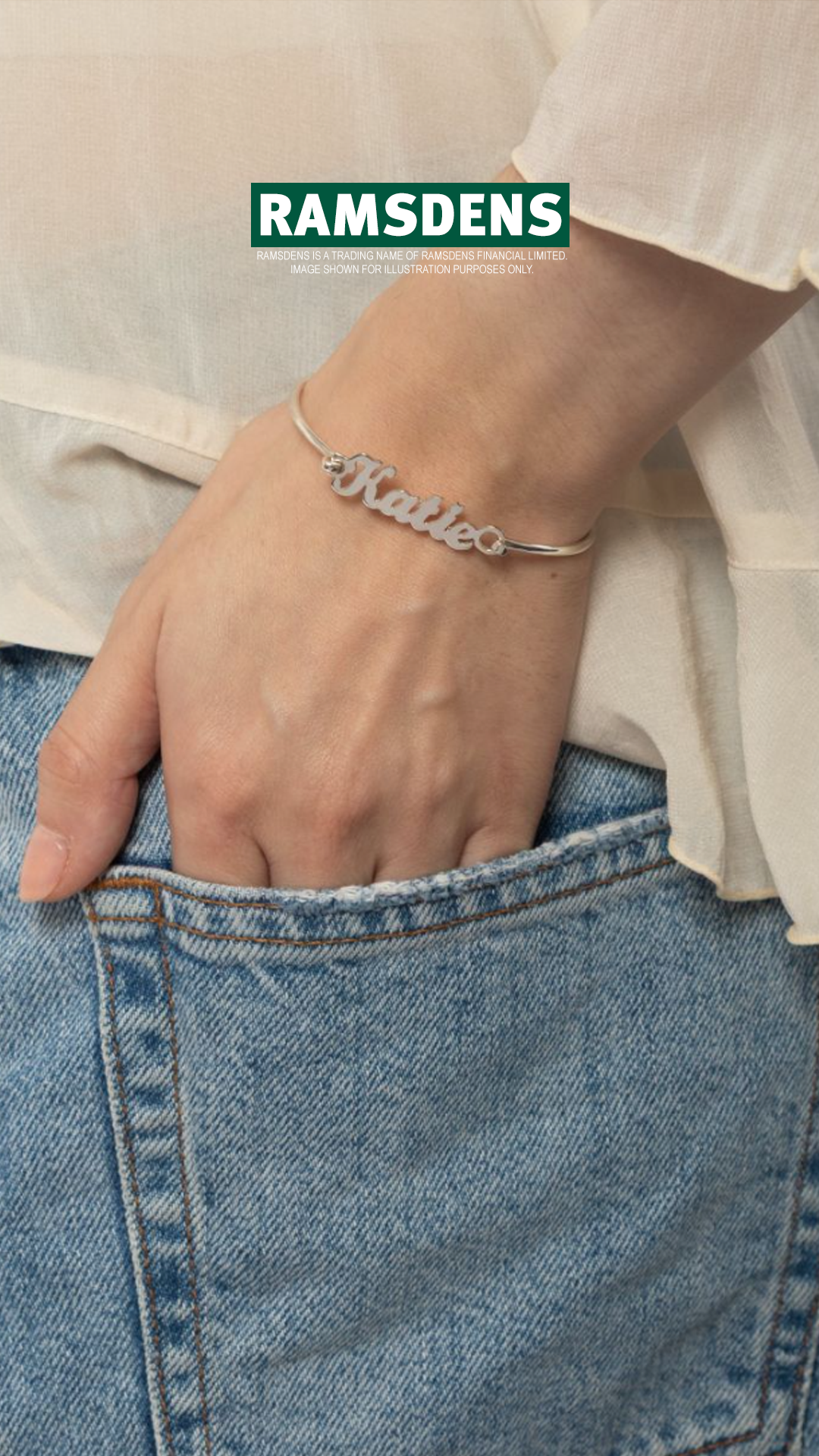 RAMSDENS Facebook ad: Shop Womens Bangles