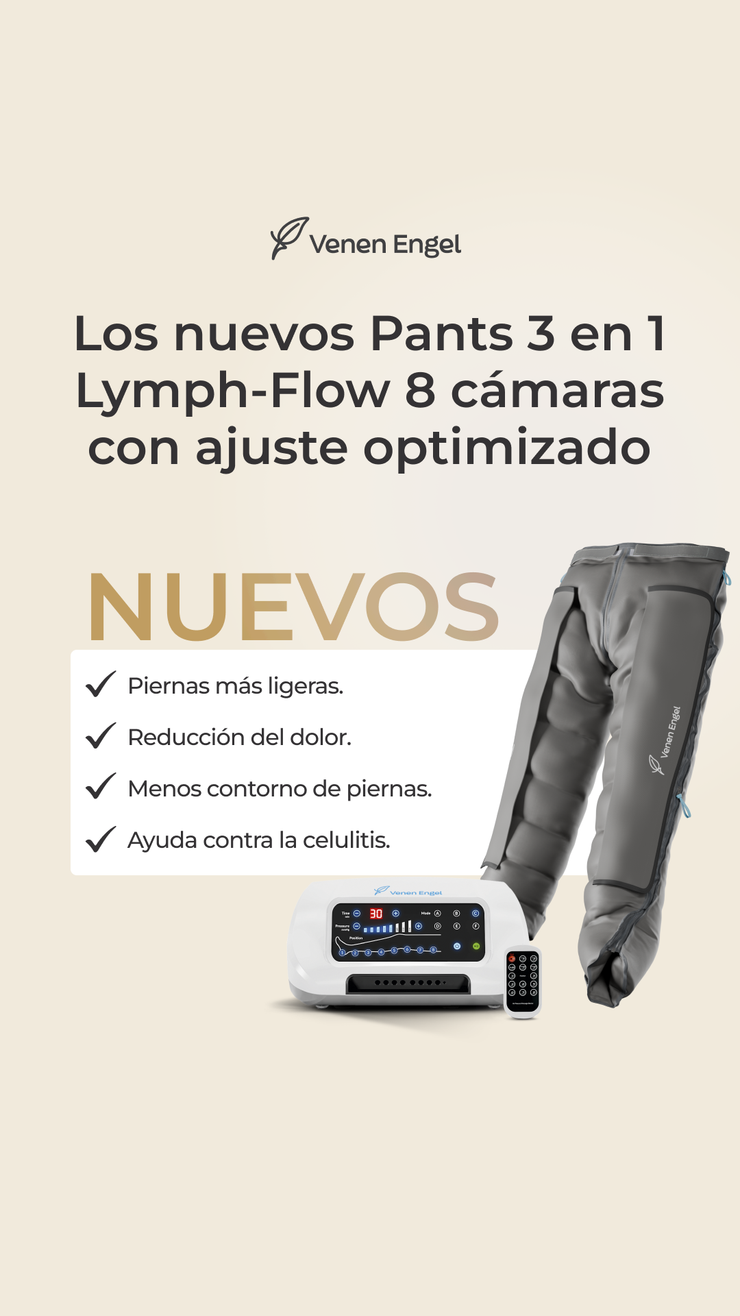 Venen Engel España Facebook ad from Sep 4, 2025