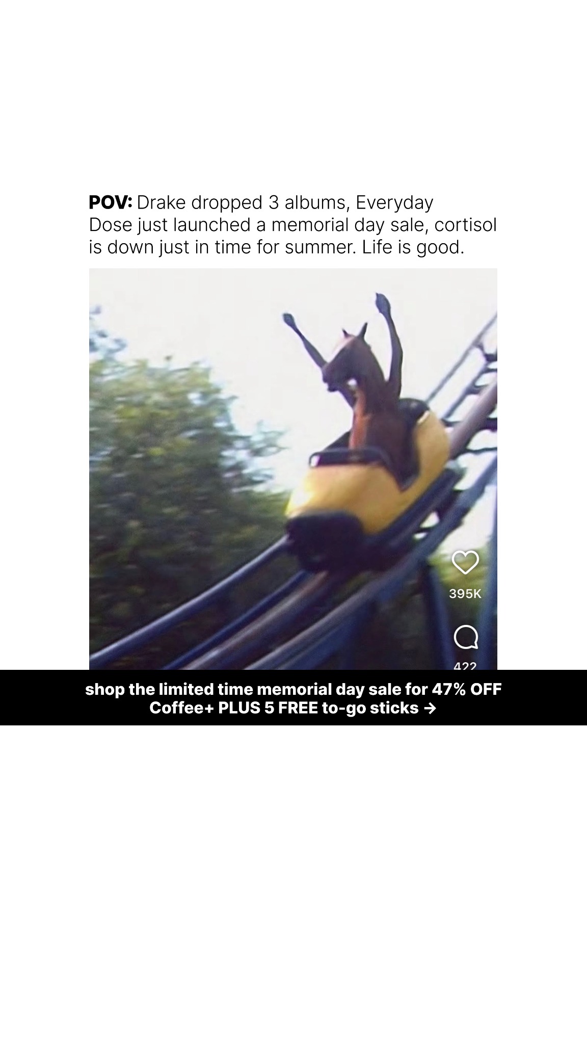 Everyday Dose Facebook ad