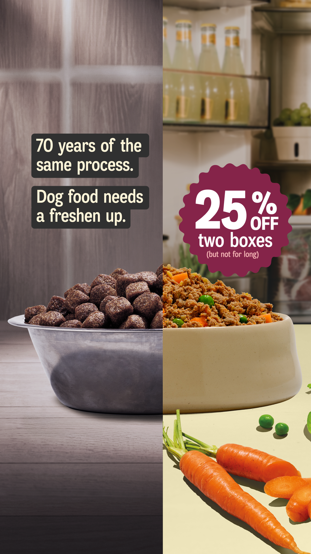 Butternut Box Facebook ad