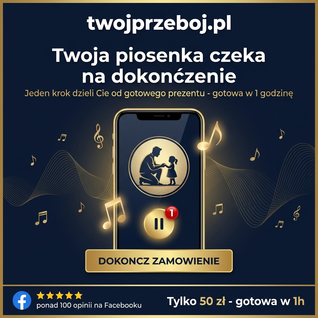 TwojPrzeboj.pl - Piosenka na Prezent Facebook ad