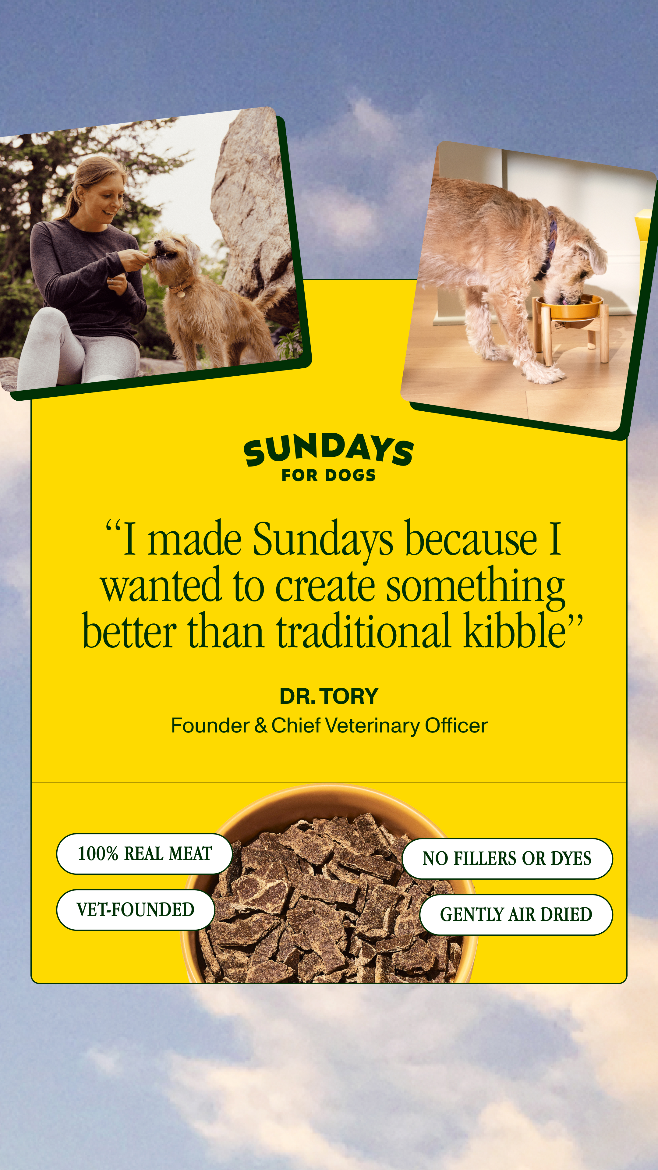 Sundays Facebook ad