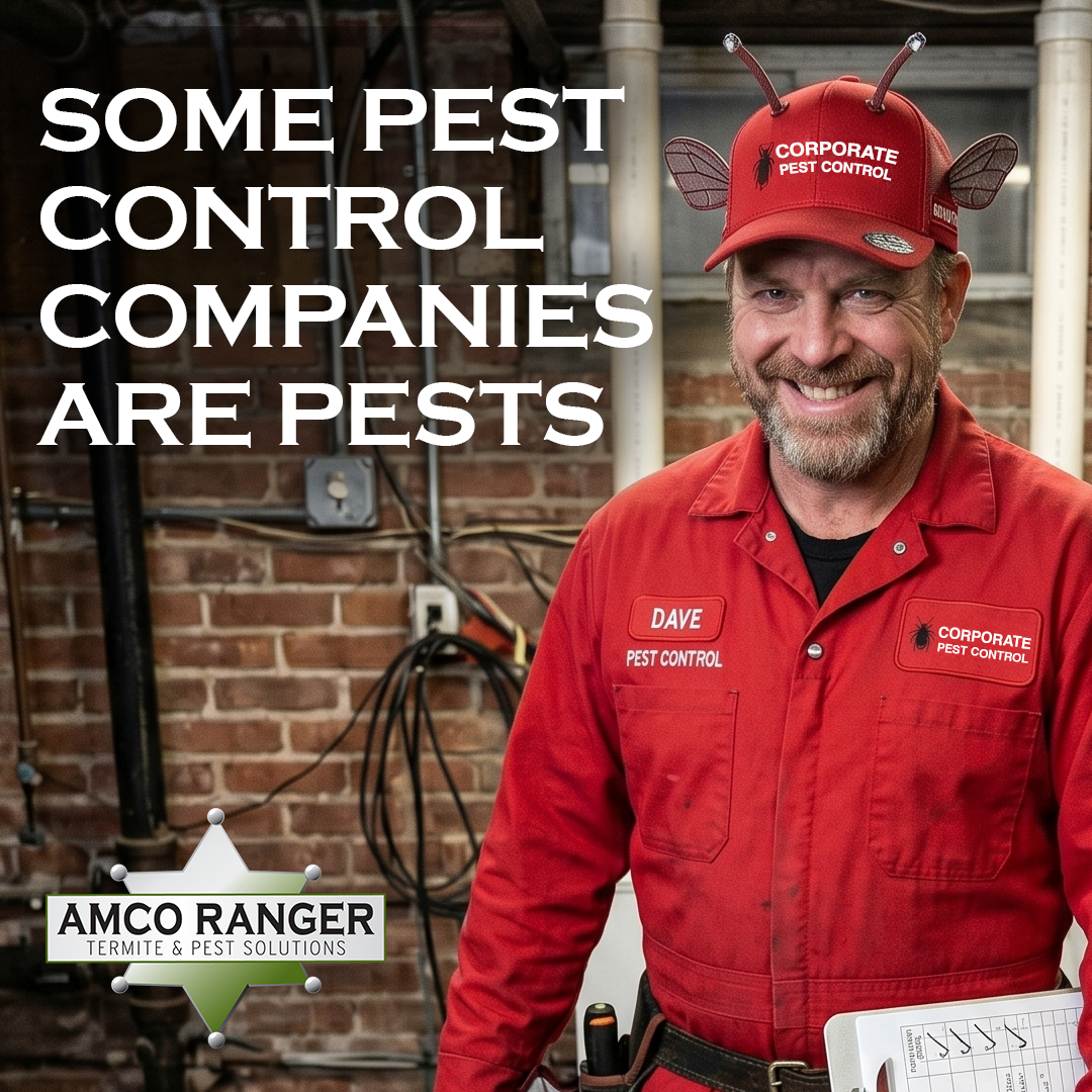 Amco Ranger Termite & Pest Solutions Facebook ad: 60+ Years of Real Solutions