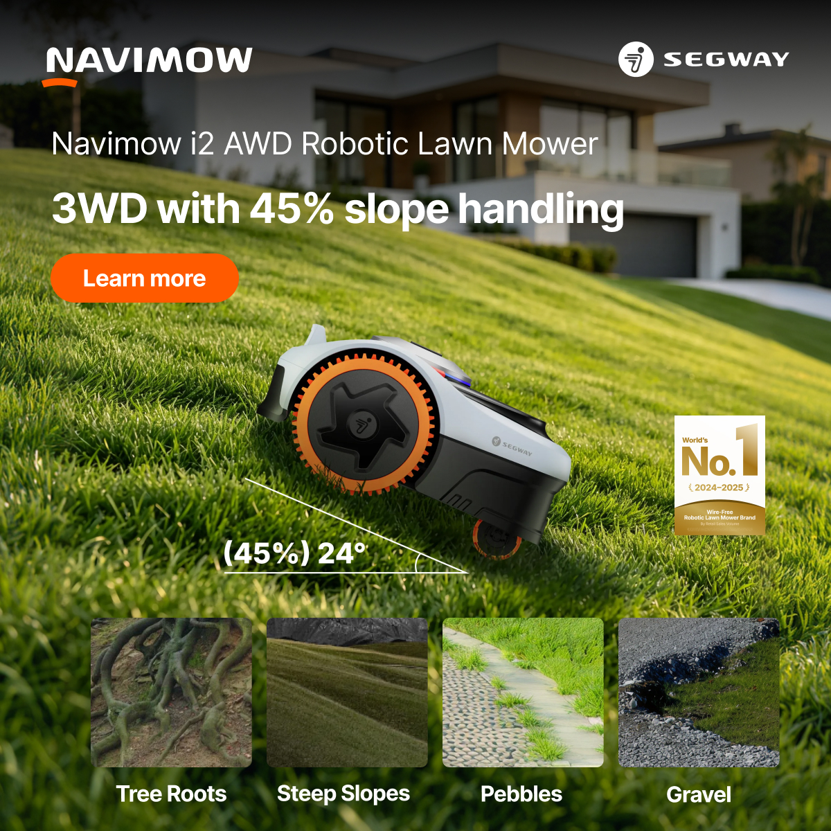 Segway Navimow Facebook ad from Jun 16, 2026