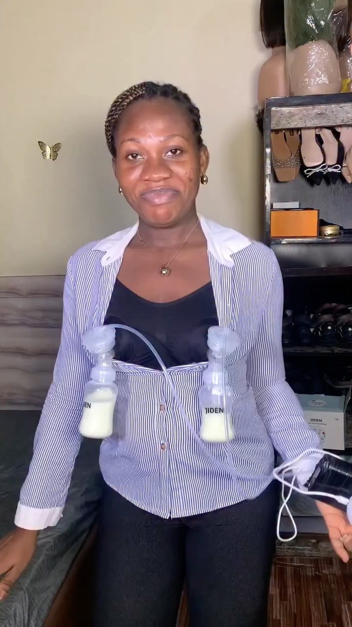 Jiden breastpump Facebook ad: This could be YOU expressing your breastmilk for…