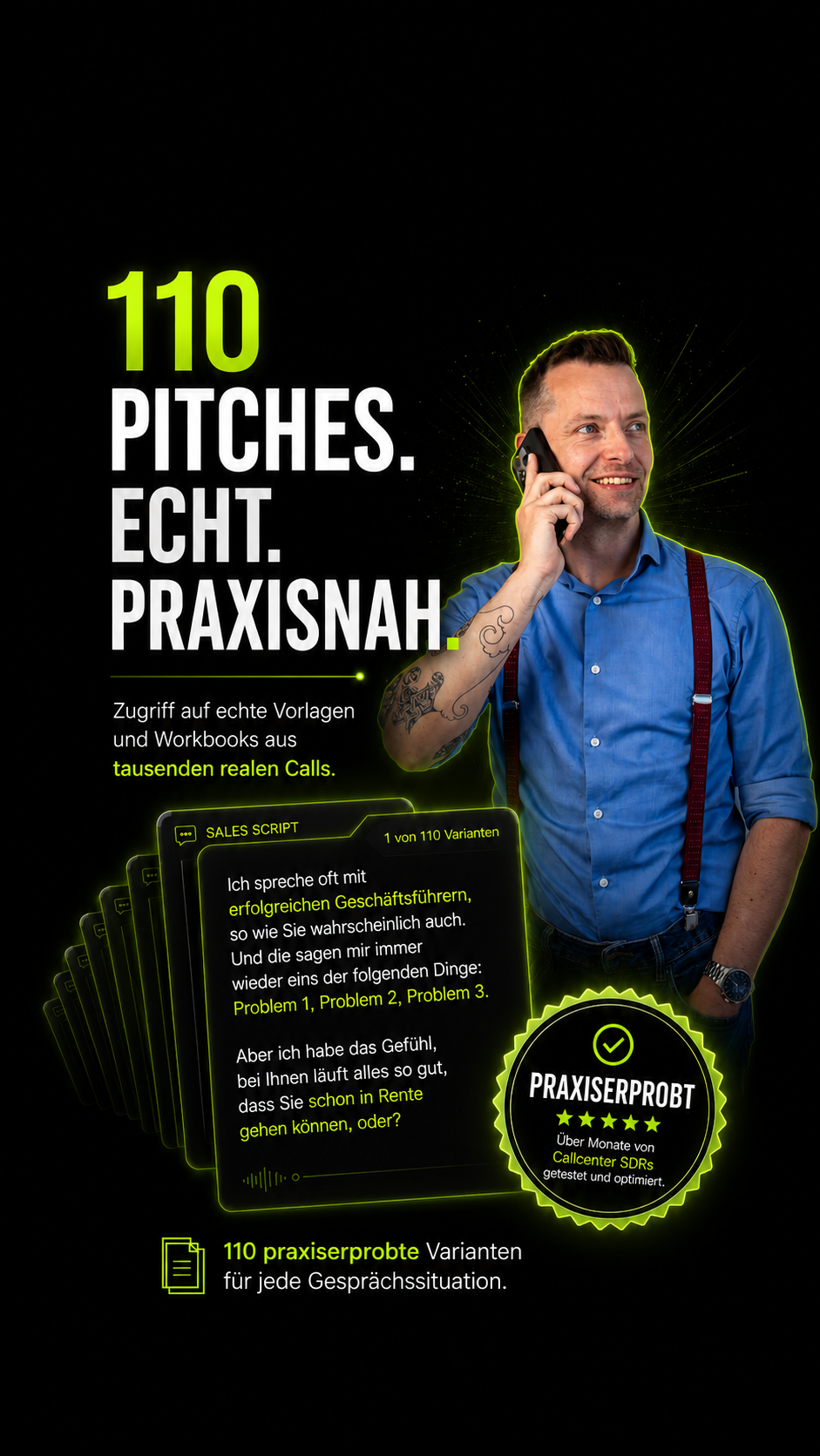 Patrick Helm Sales Training Facebook ad: 5€ im Monat!
