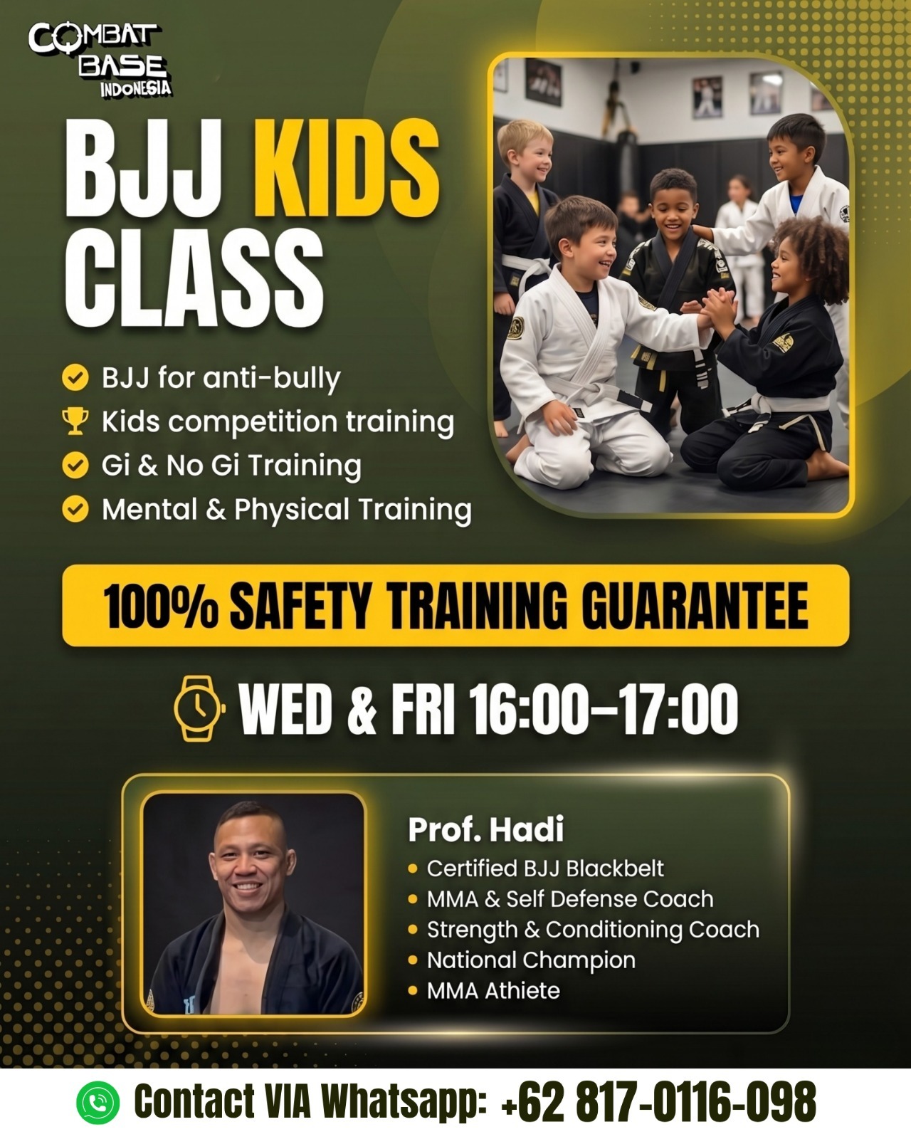 Yuri Martial Arts Gym Facebook ad