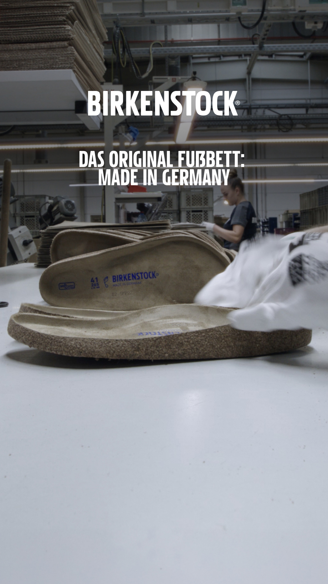 Birkenstock Facebook ad: Das Geheimnis des Fußbetts