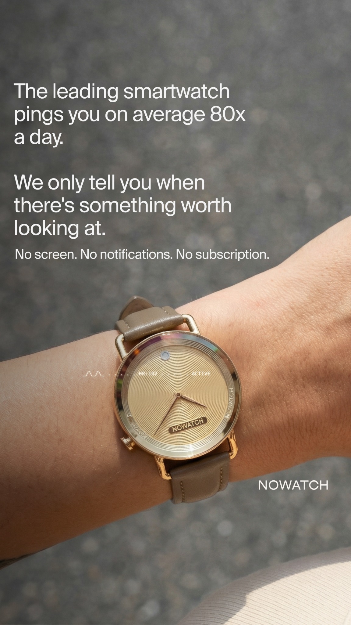 Nowatch Facebook ad