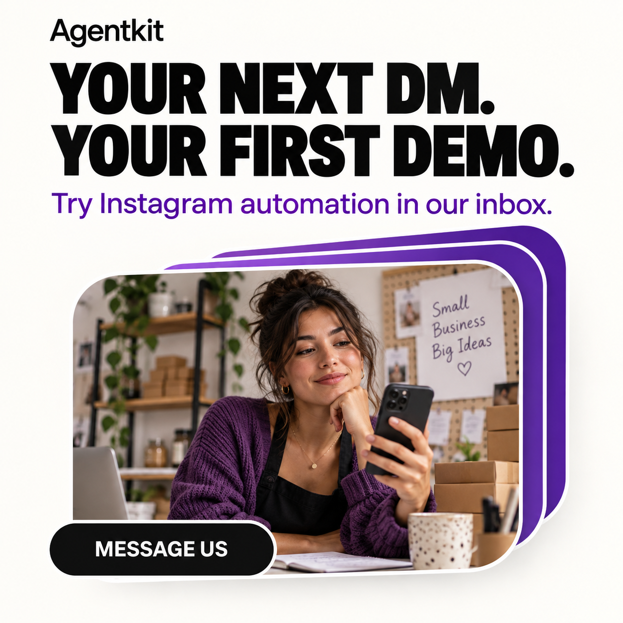 Agentkit.ai Facebook ad: Repeating the same answers in Instagram DMs?