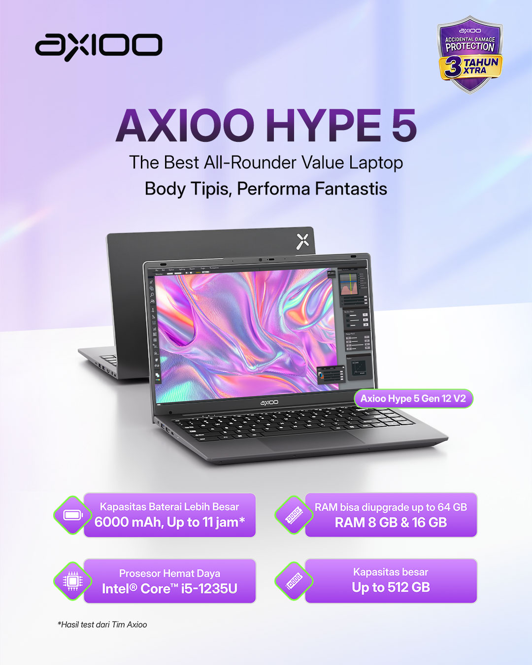 Axioo Indonesia Facebook ad