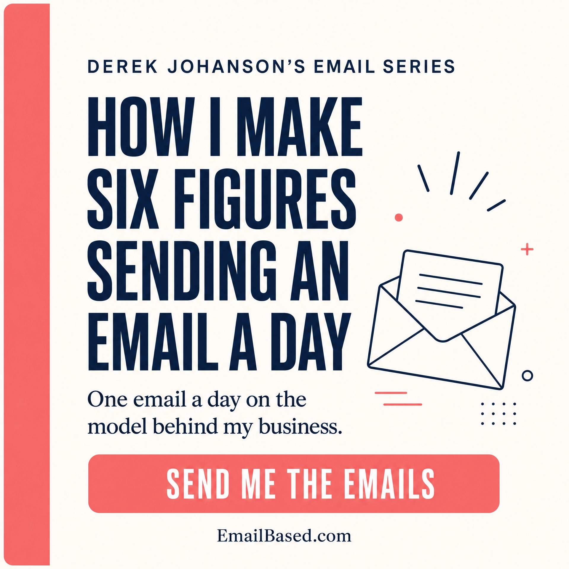 CopyHour Facebook ad: Build an email list