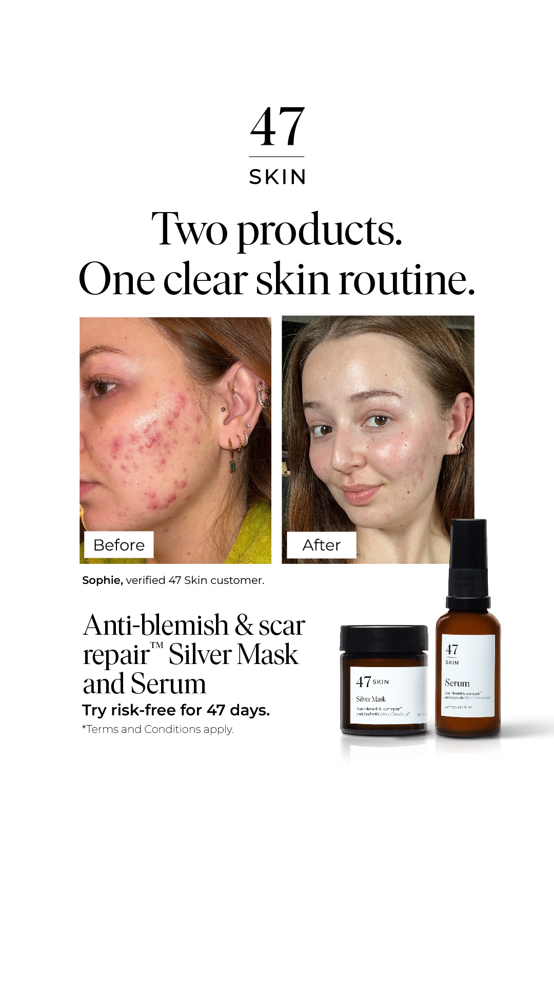 47Skin Facebook ad