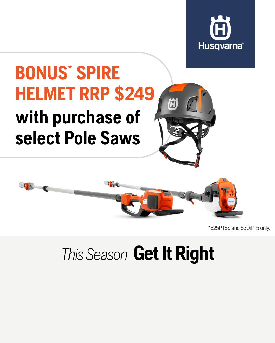Husqvarna Facebook ad