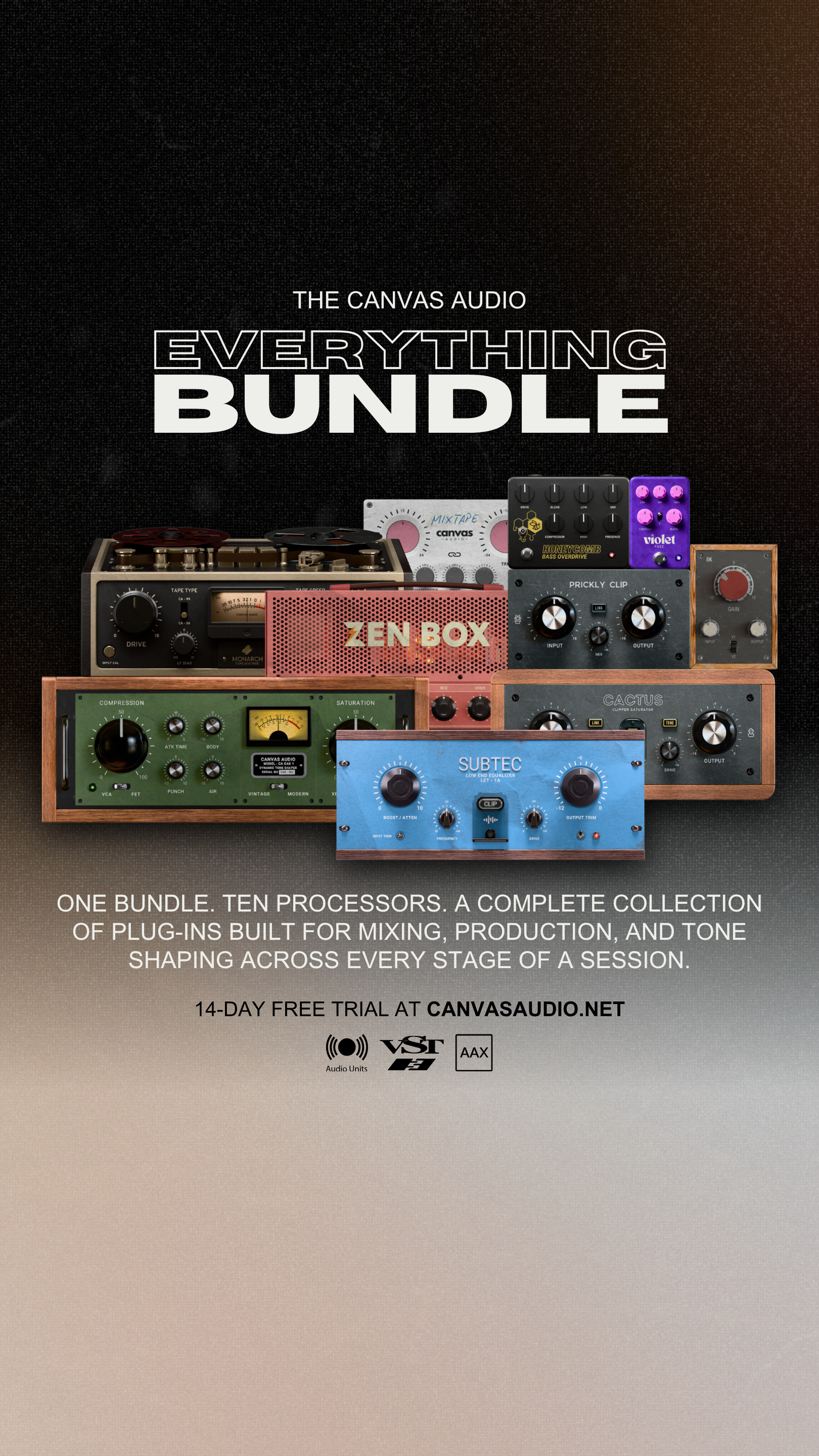 Canvas Audio Facebook ad