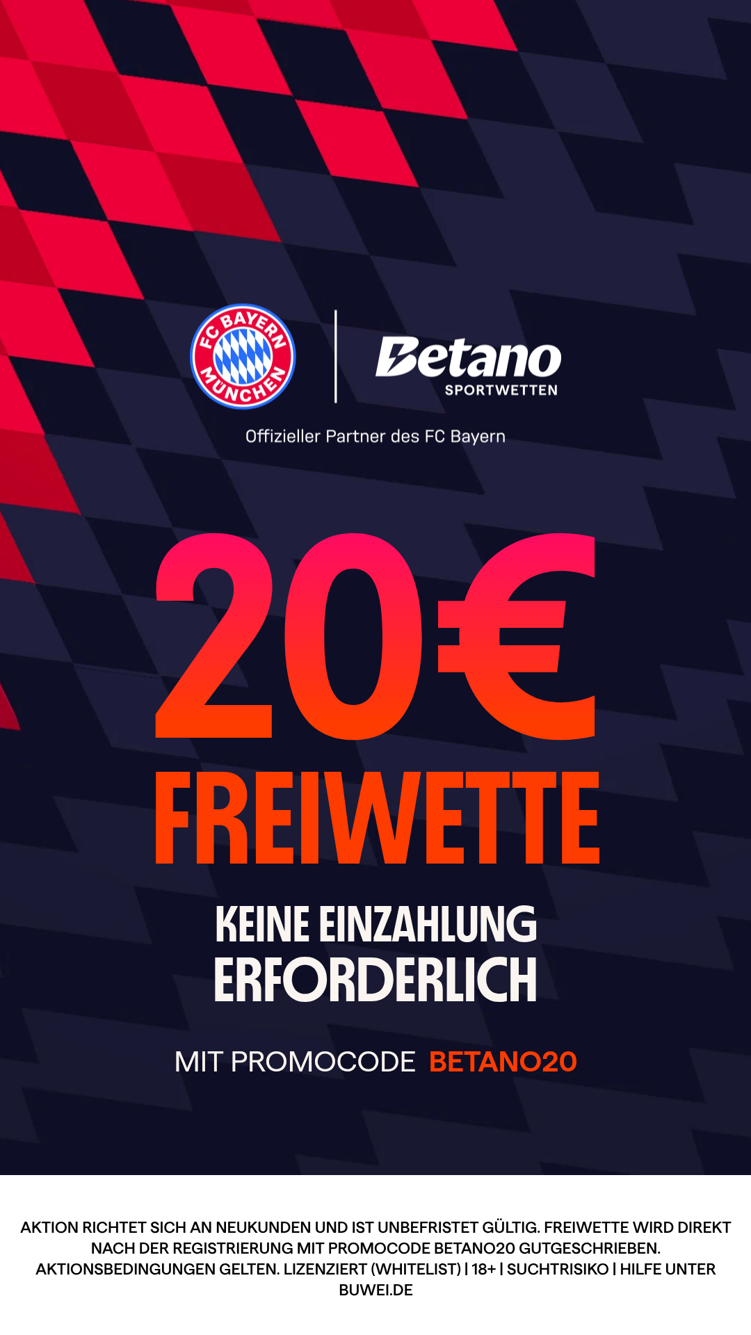 Betano Deutschland Facebook ad from Nov 24, 2025