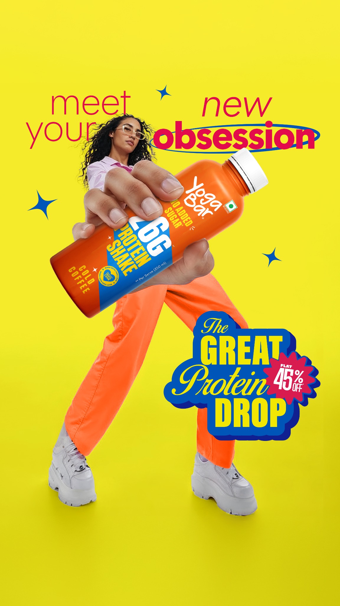 Yogabars Facebook ad