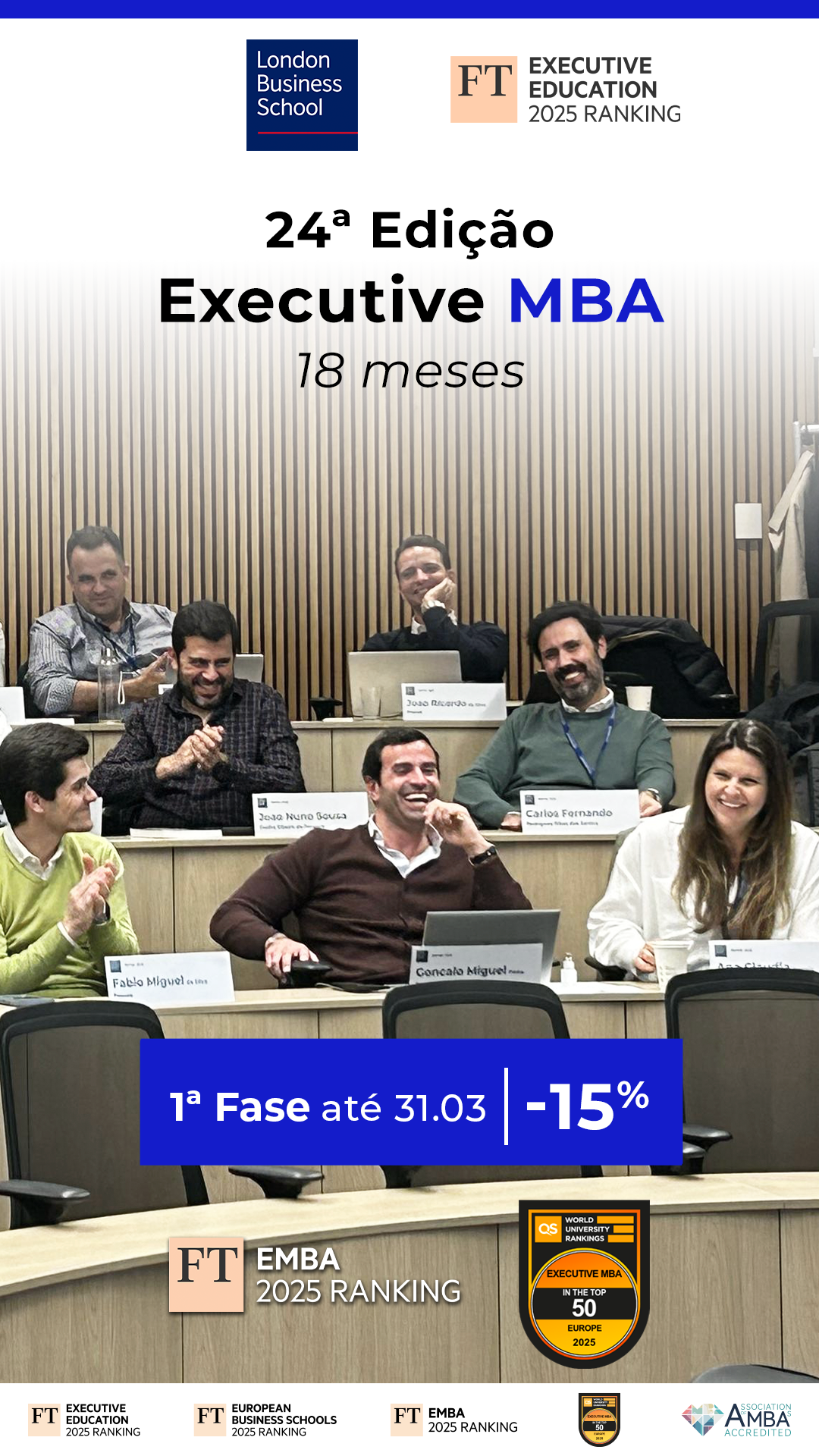 ISCTE Executive Education Facebook ad