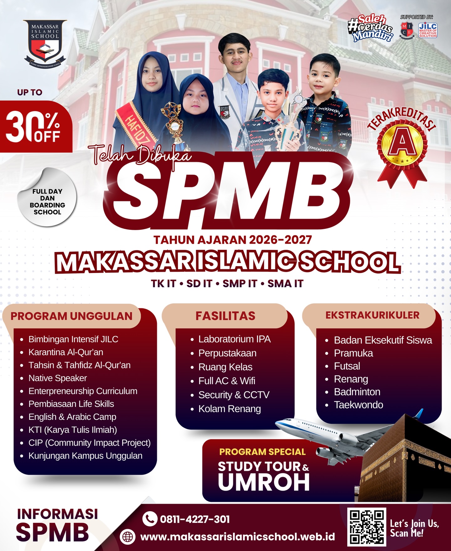 Makassar Islamic School Facebook ad