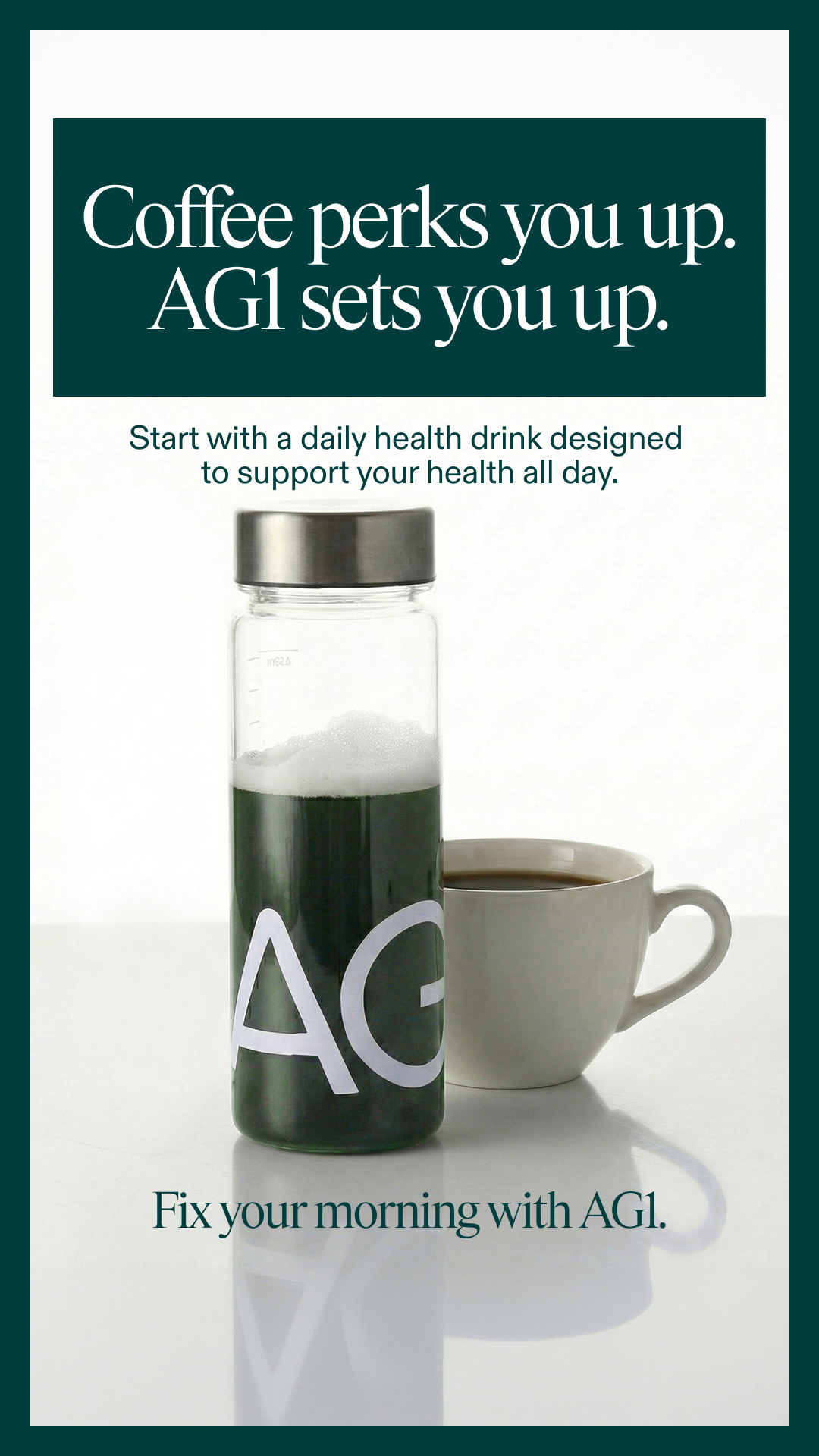 AG1 by Athletic Greens Facebook ad
