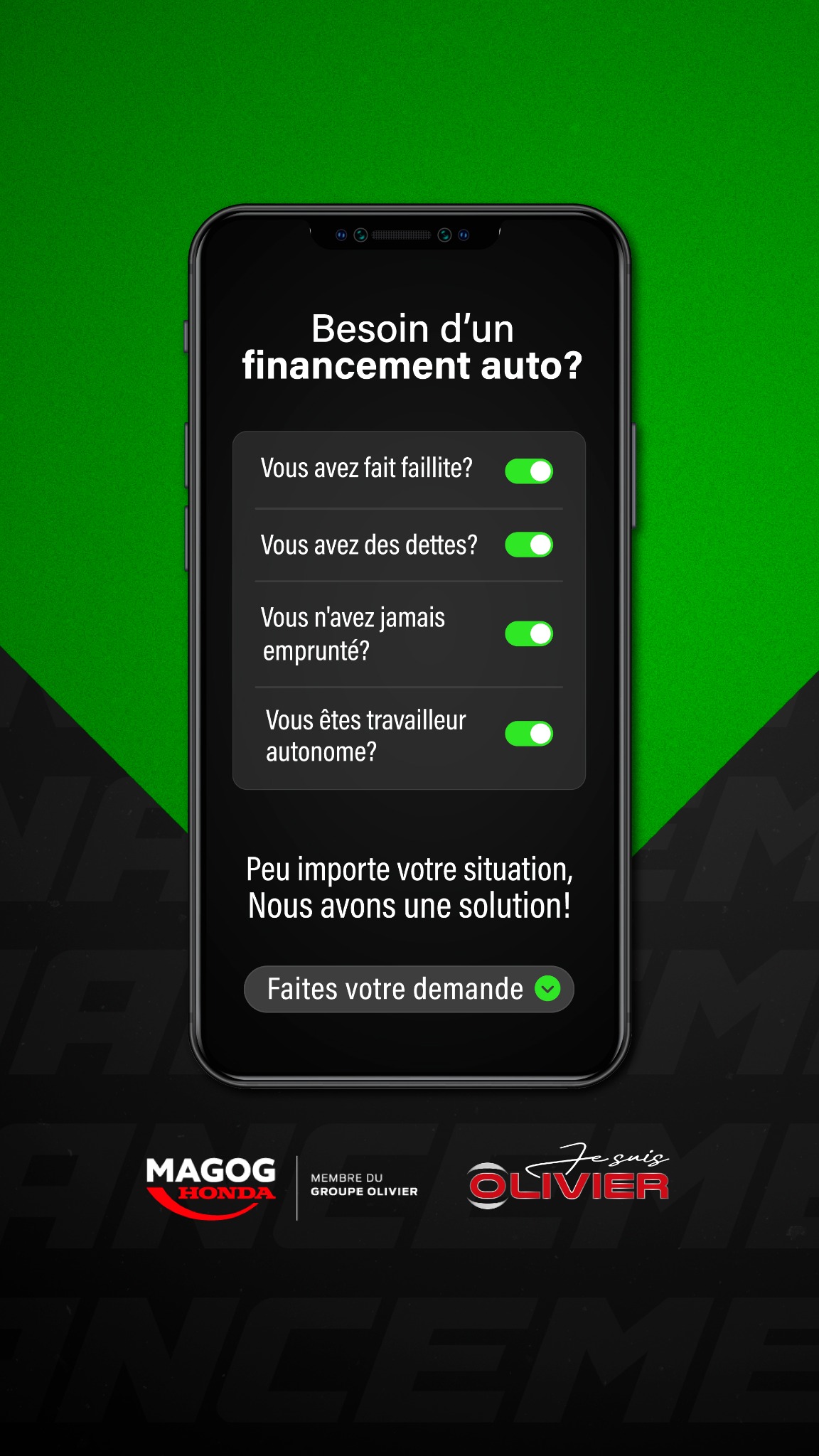 Magog Honda Facebook ad from May 29, 2026