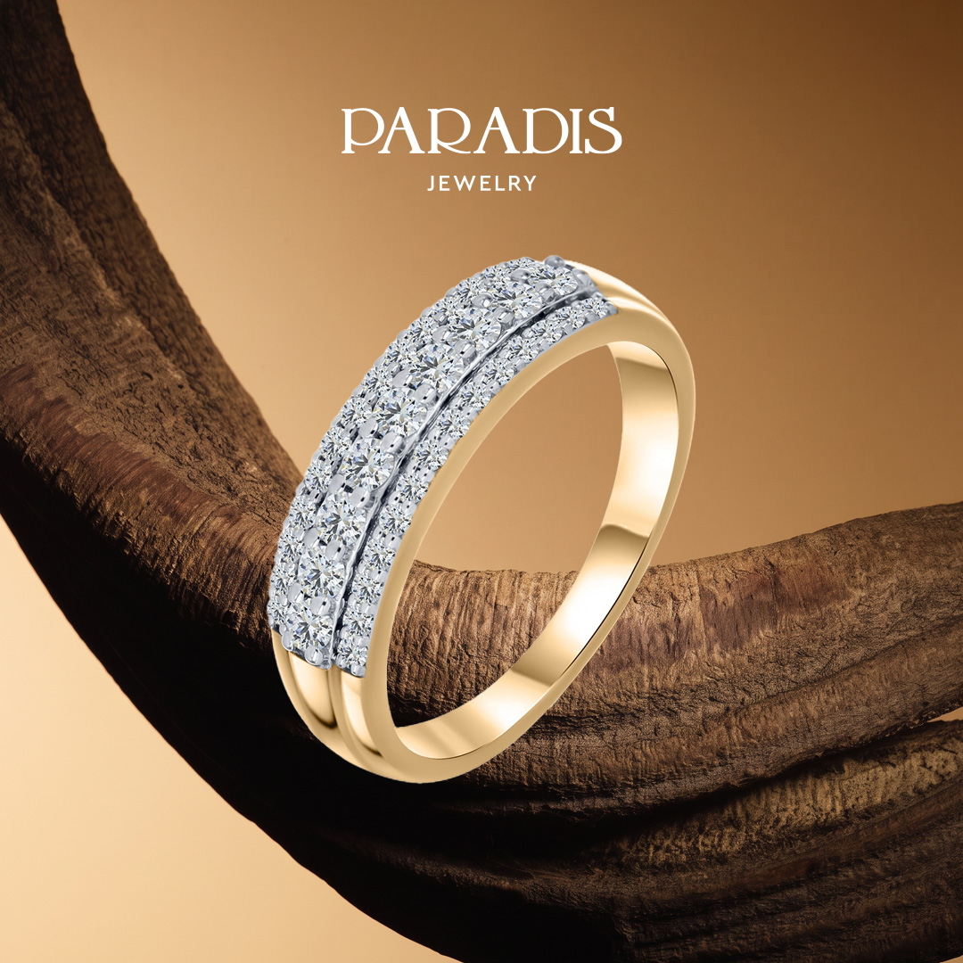 Paradis Romania Facebook ad: Inel din aur roz cu Cubic Zirconia Incolor