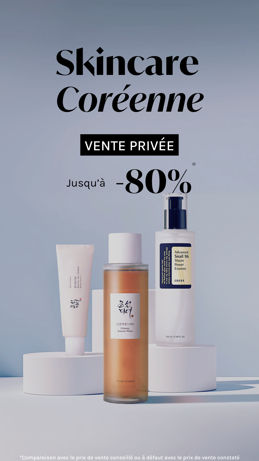 Beauté Privée Facebook ad