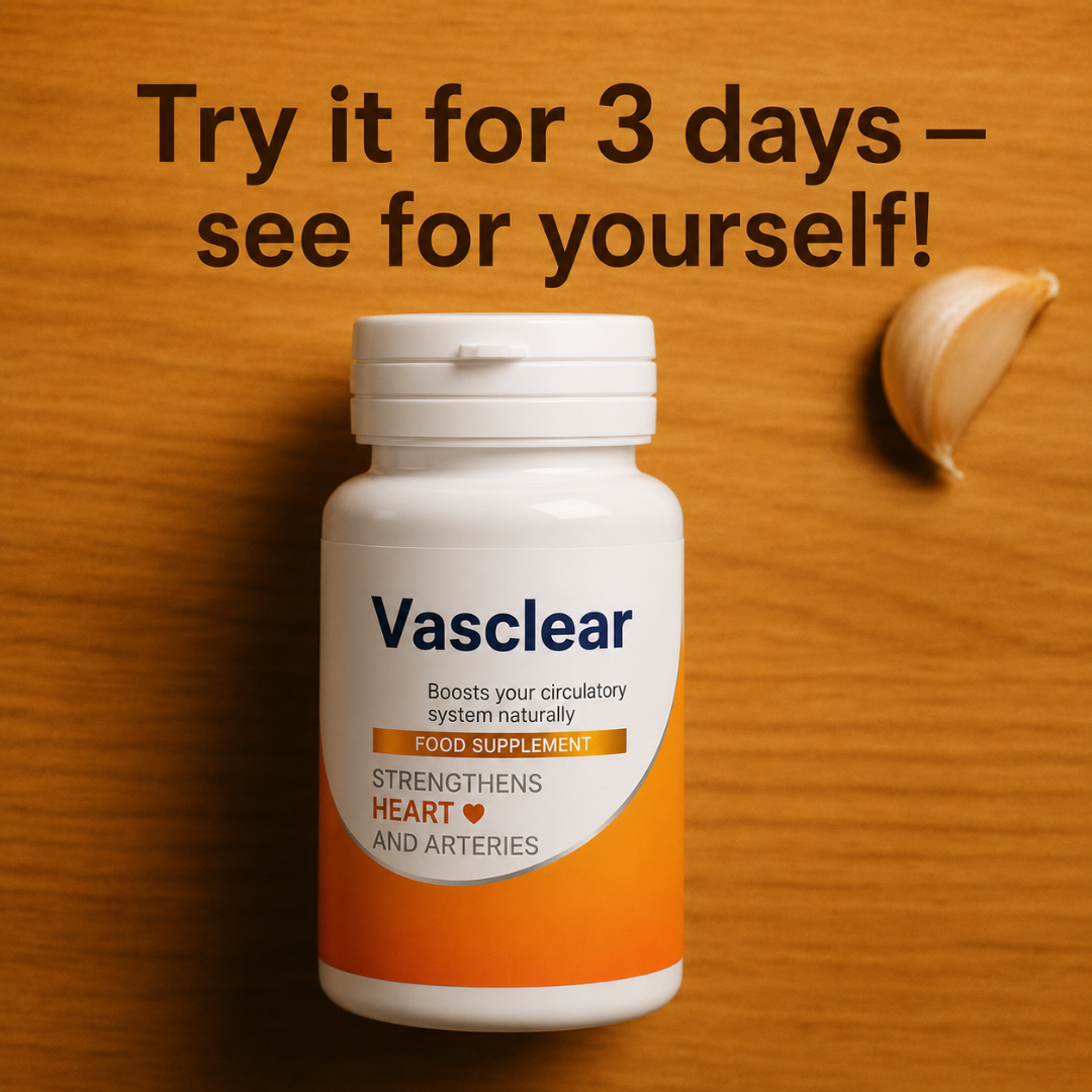 Irish Health Journal Facebook ad: Vasclear - Clinical Strength Blood Flow Support
