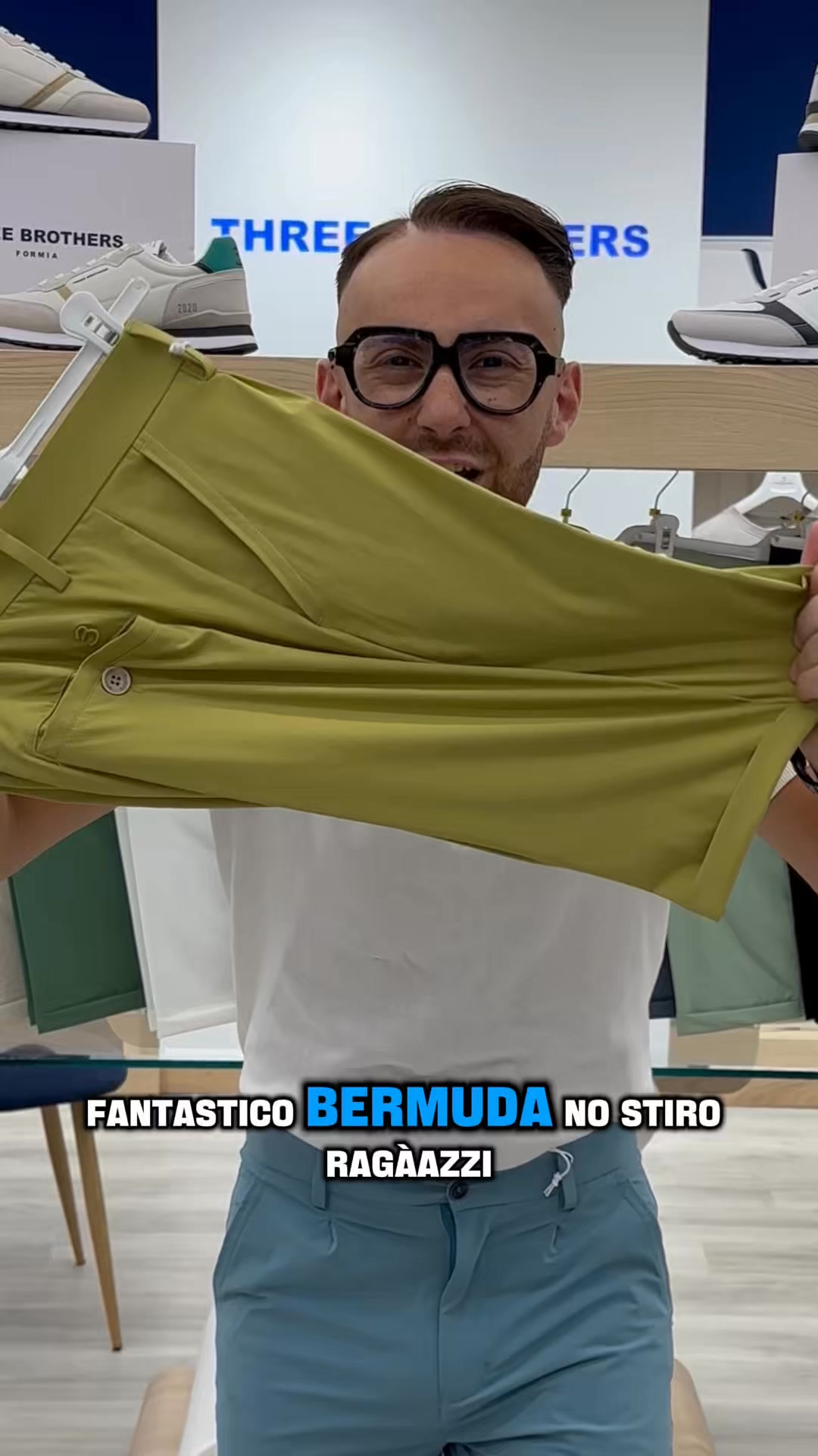 Three Brothers Formia Facebook ad: 2 BERMUDA €40