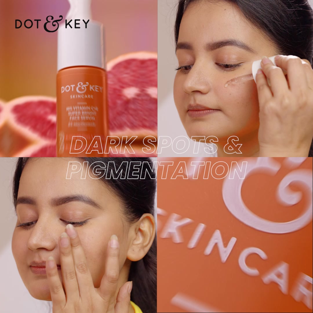 Dot & Key Facebook ad: Vitamin C 10% Face Serum
