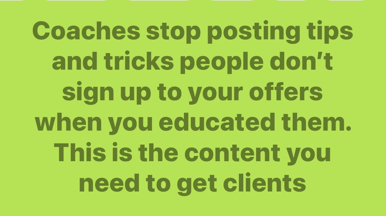 Hayley Marketing Facebook ad: Sign clients from the followers you already have.