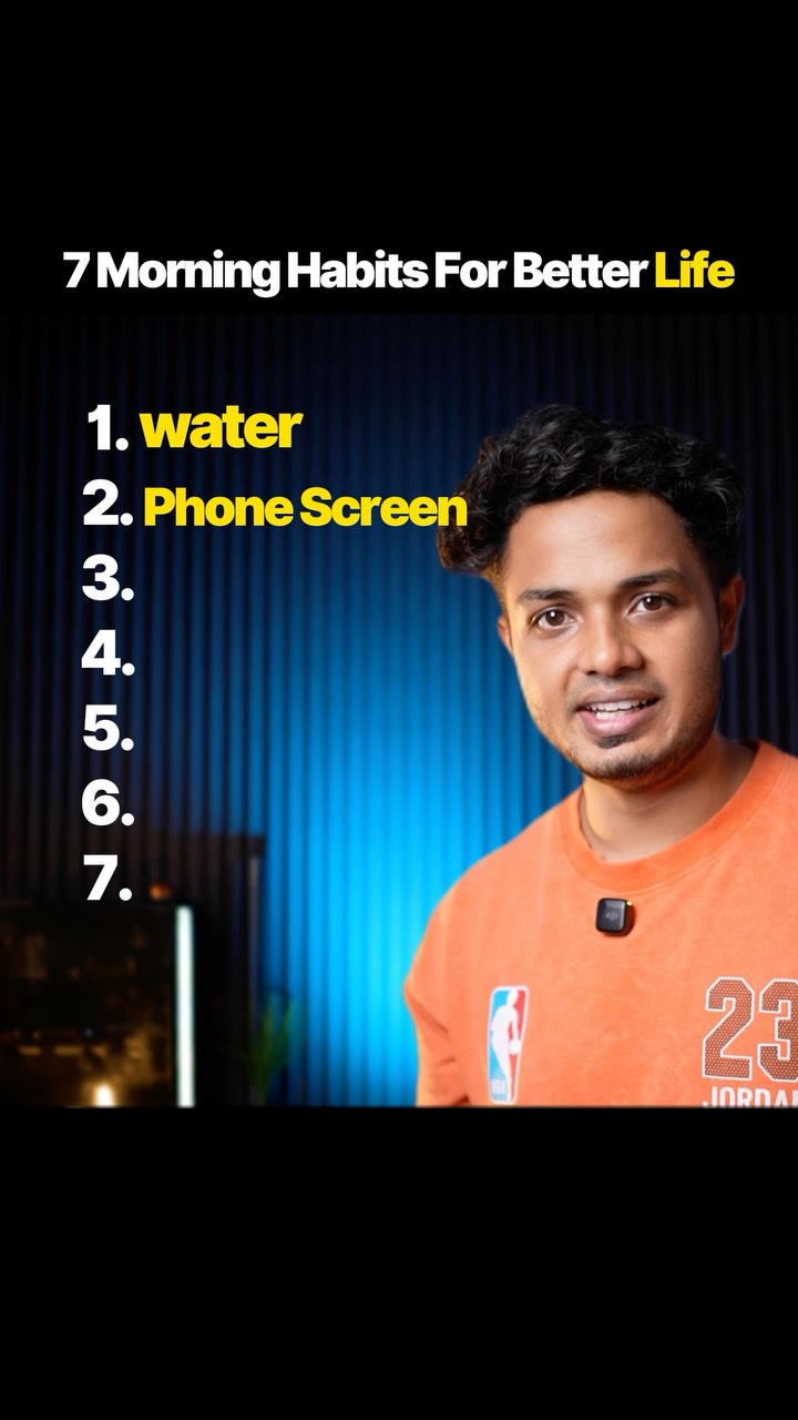 Reginald Men Skincare Facebook ad: 7 Morning Habits for Better Life