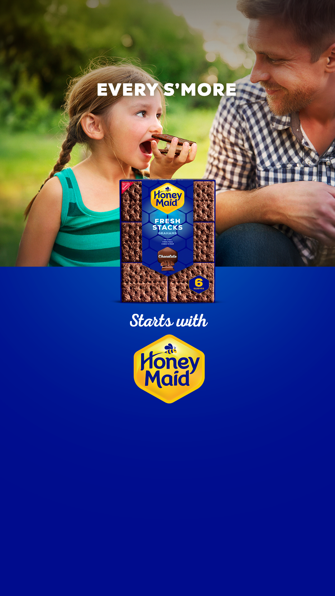 Honey Maid Facebook ad from May 21, 2026