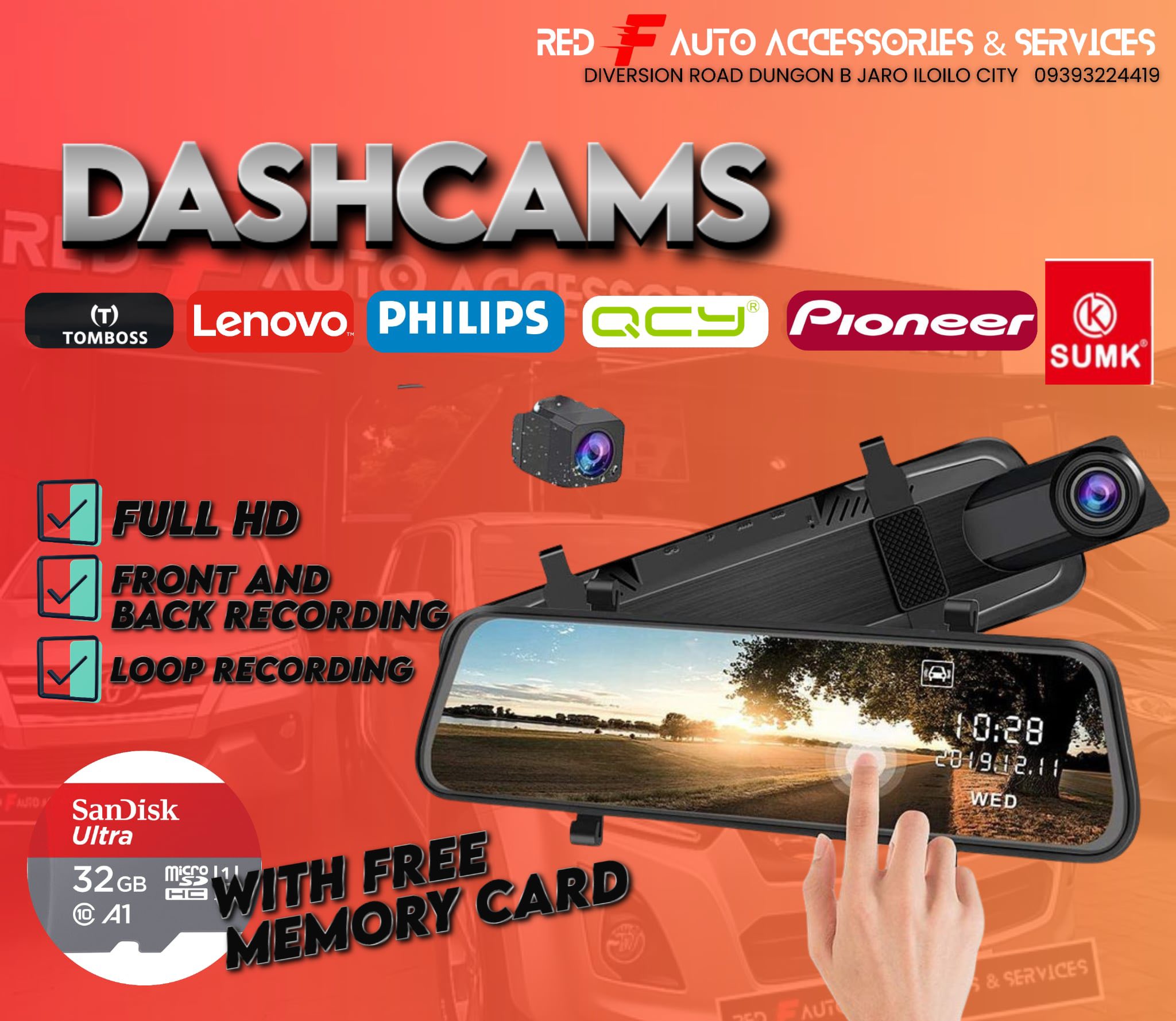 RED F Auto Accessories and Services Facebook ad: 𝐑𝐄𝐃 𝐅 𝐀𝐮𝐭𝐨 𝐀𝐜𝐜𝐞𝐬𝐬𝐨𝐫𝐢𝐞𝐬 𝐚𝐧𝐝…