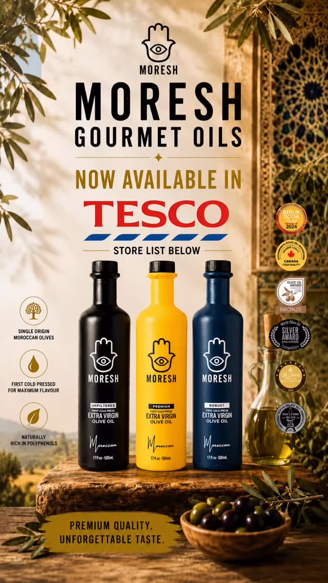 Moresh Olive Oil Ireland Facebook ad