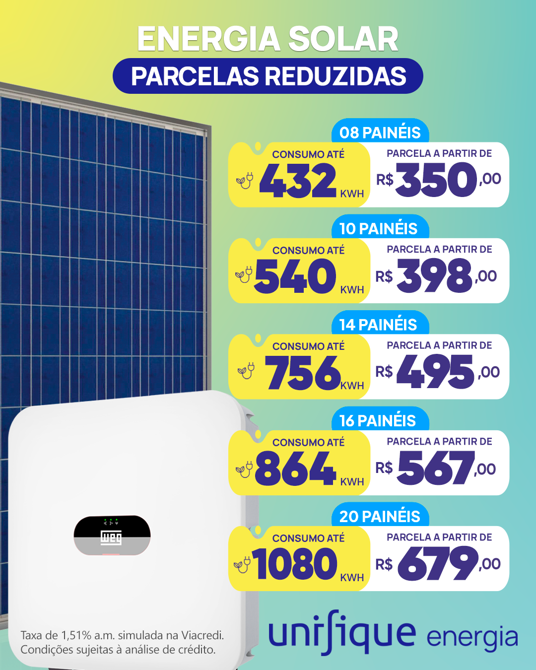 Unifique Energia Facebook ad
