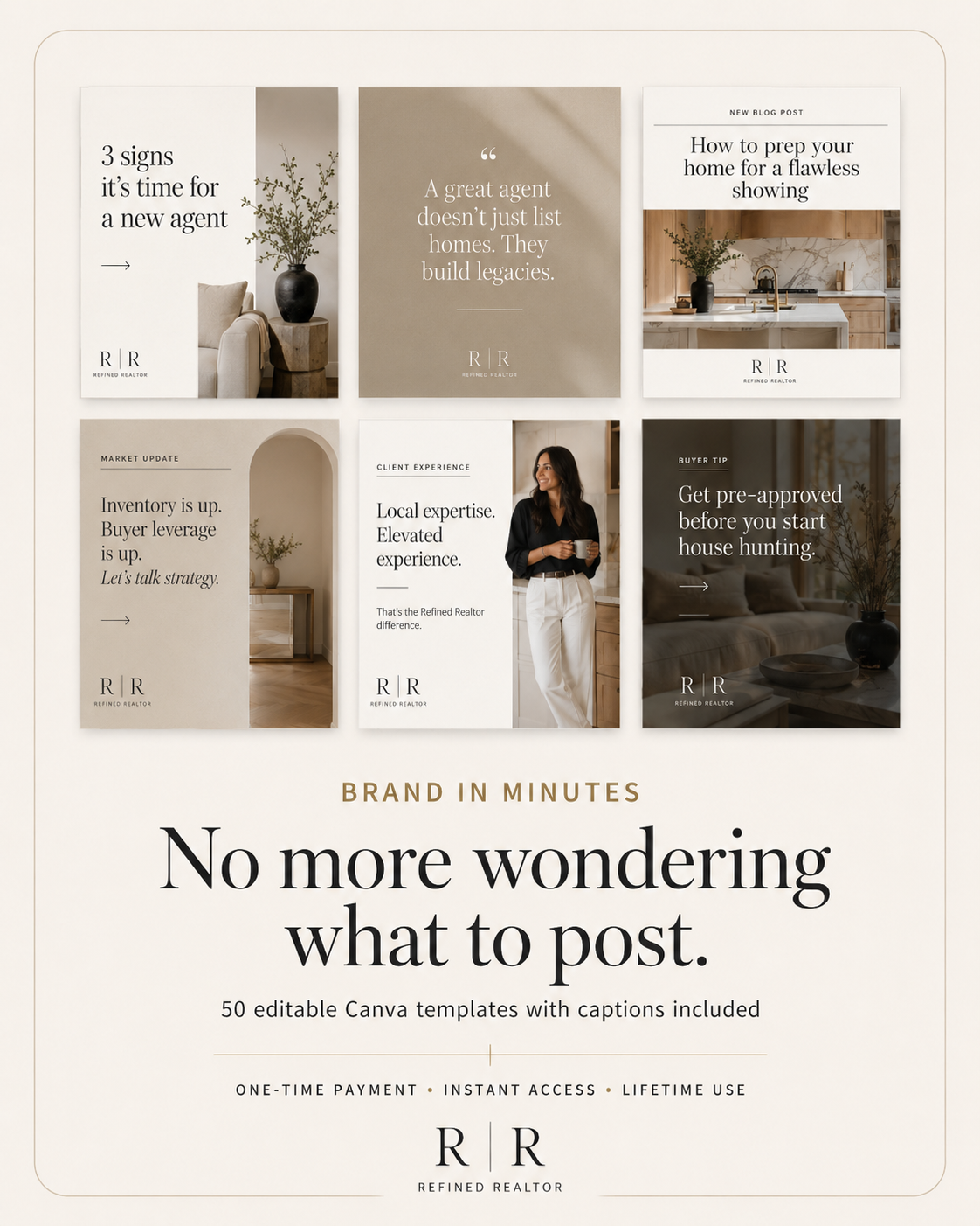 Refined Realtor Facebook ad