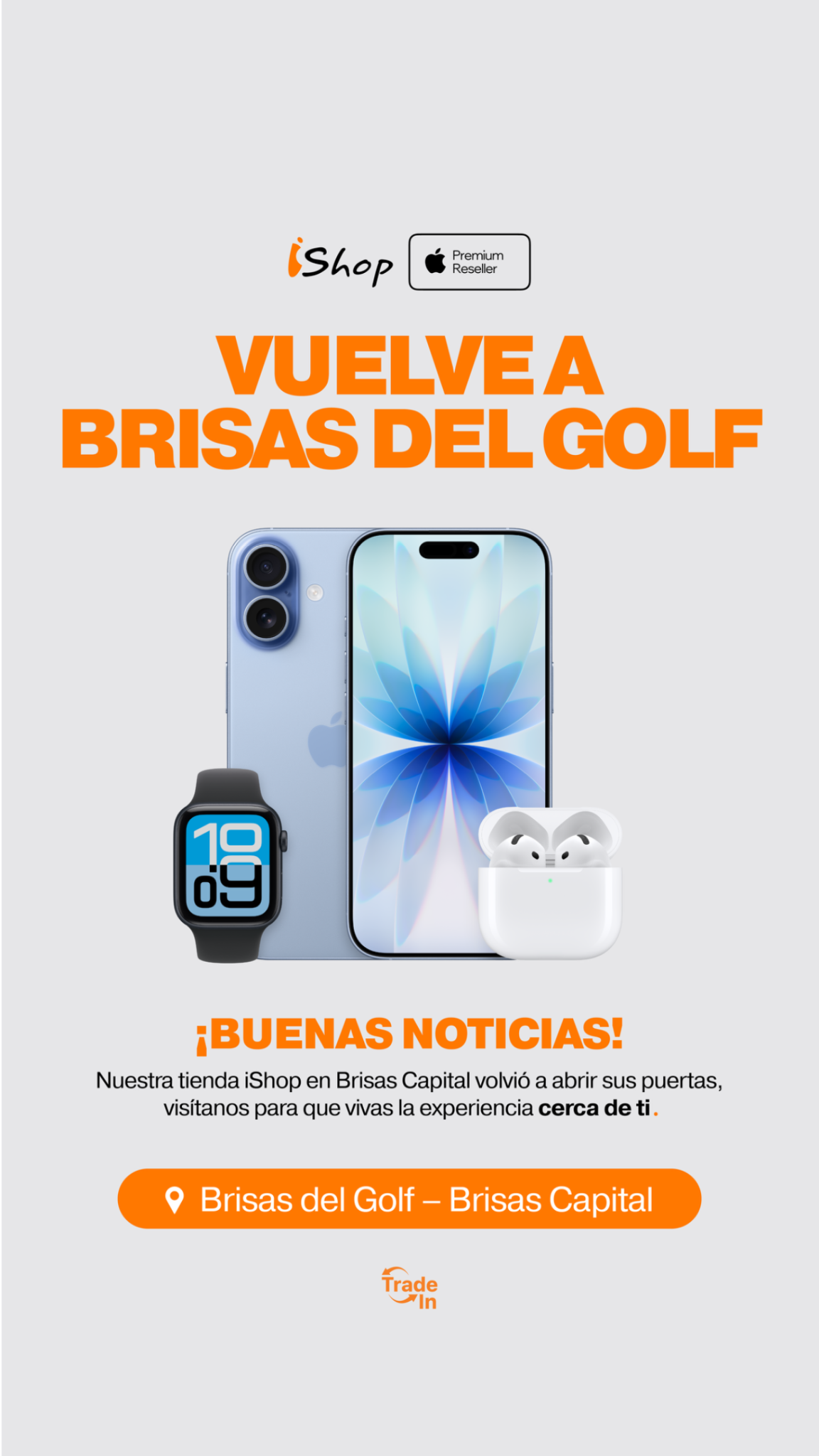 iShop Panamá Facebook ad from Mar 12, 2026