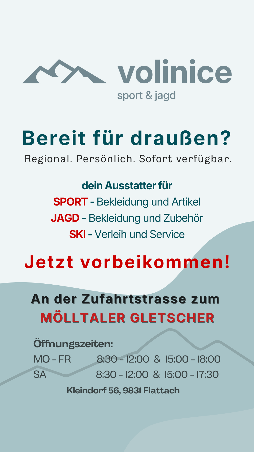 Sport & Jagd volinice Facebook ad