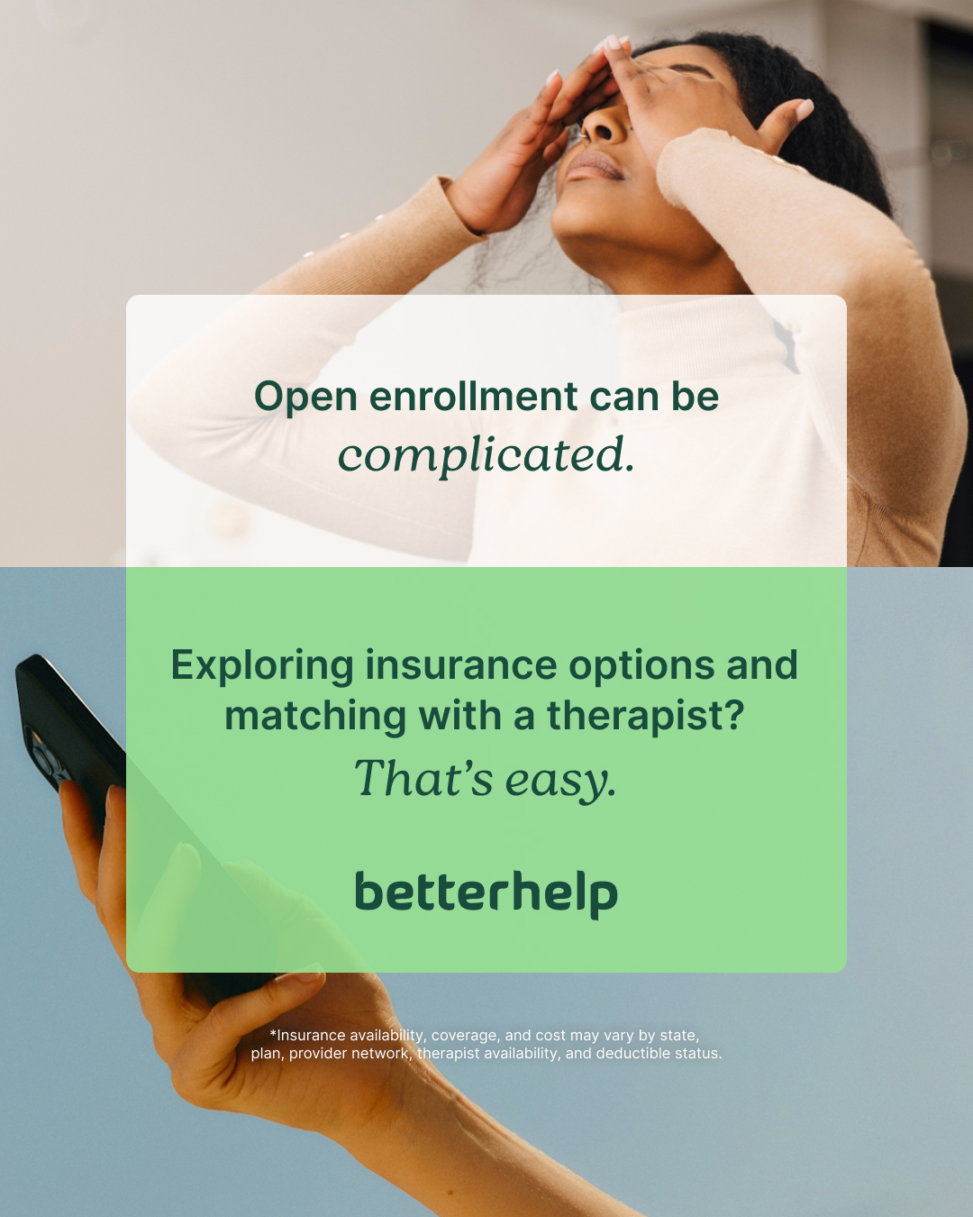 BetterHelp Facebook ad