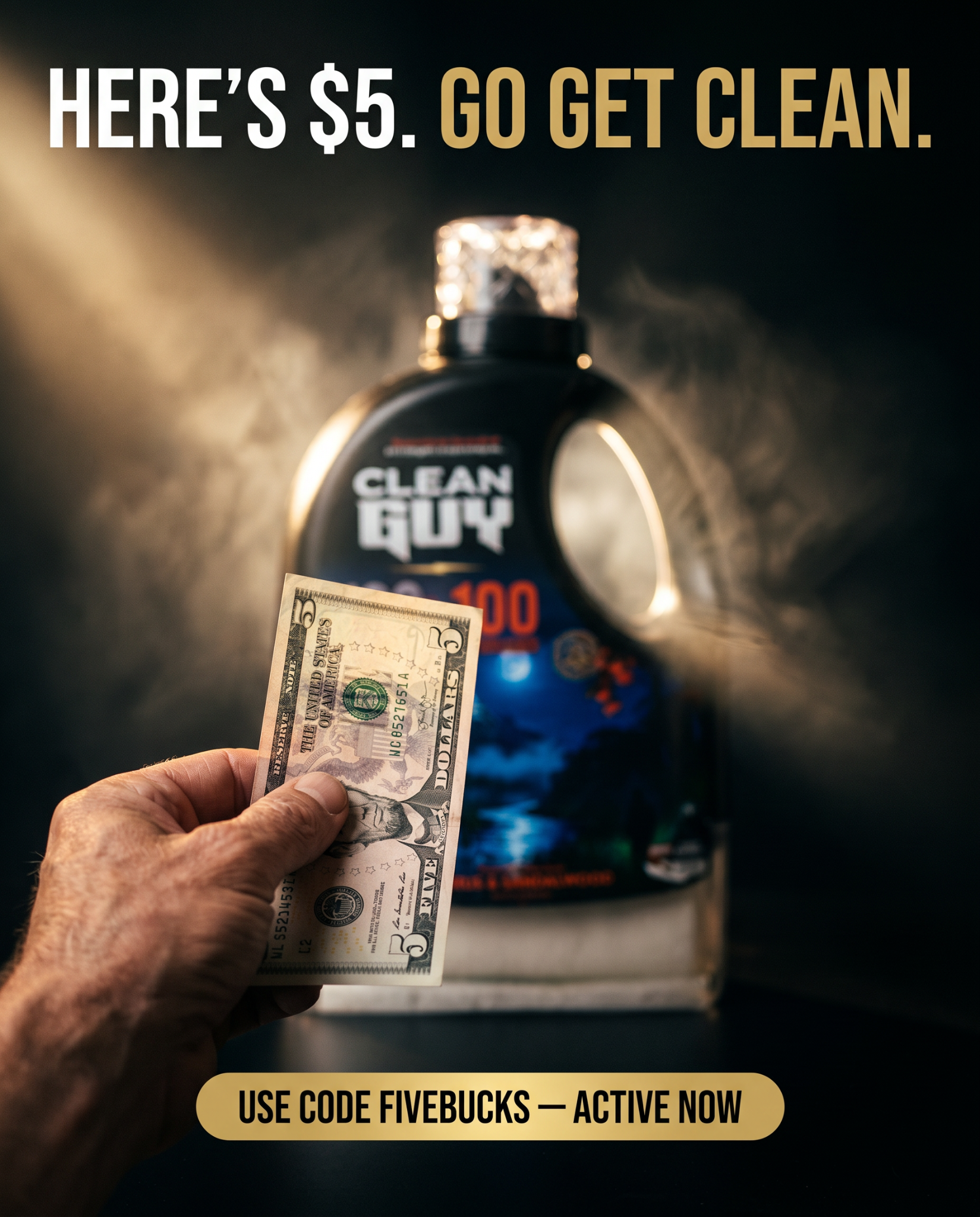 Clean Guy Facebook ad